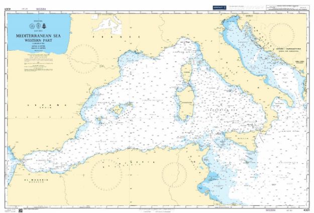 BA 4301 - Mediterranean Sea - Western Part